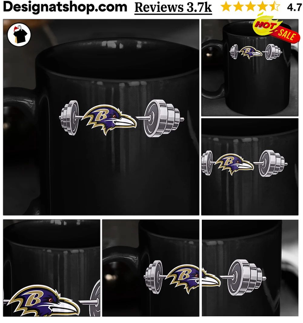 Ravens Barbell Baltimore Football Weightlifting Spirit Of True Champions Shirt