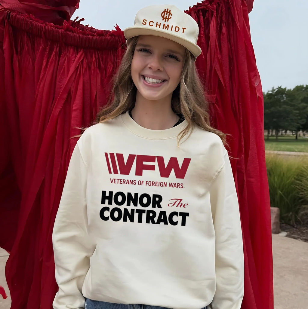 VFW Veterans of Foreign Wars Honor the Contract shirt