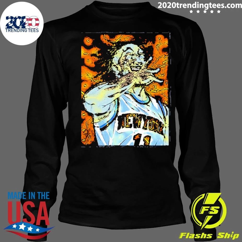Jalen Brunson Explosive Energy Anime Finals Shirt