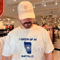 I grew up in Buffalo map shirt