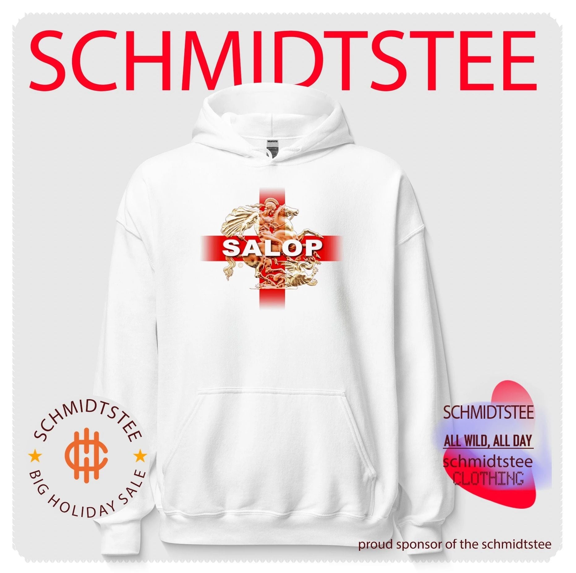 Salop St George and the Dragon Shropshire shirt