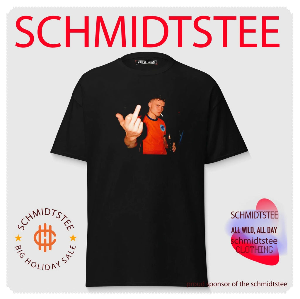 Wout Weghorst Netherlands National Football Team middle finger shirt
