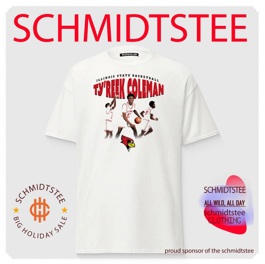 Ty’Reek Coleman Illinois State Redbirds Basketball shirt