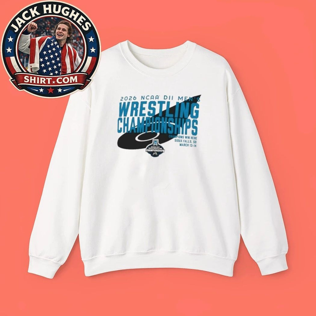 2026 Ncaa Dii Mens Wrestling Championships Sioux Falls Sd Shirt