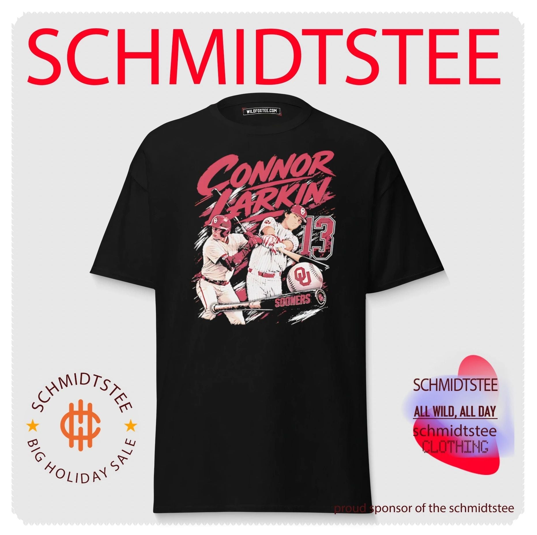 Oklahoma Sooners Connor Larkin vintage shirt