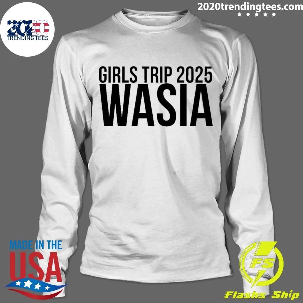 Girls Trip 2025 Wasia Vacation Travel Shirt