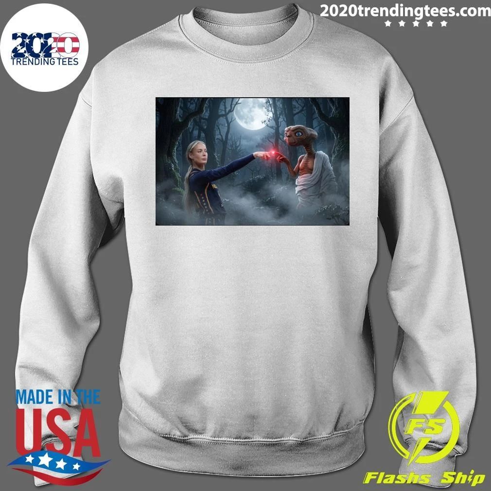Sophie Cunningham E.T. Alien Basketball Parody Shirt