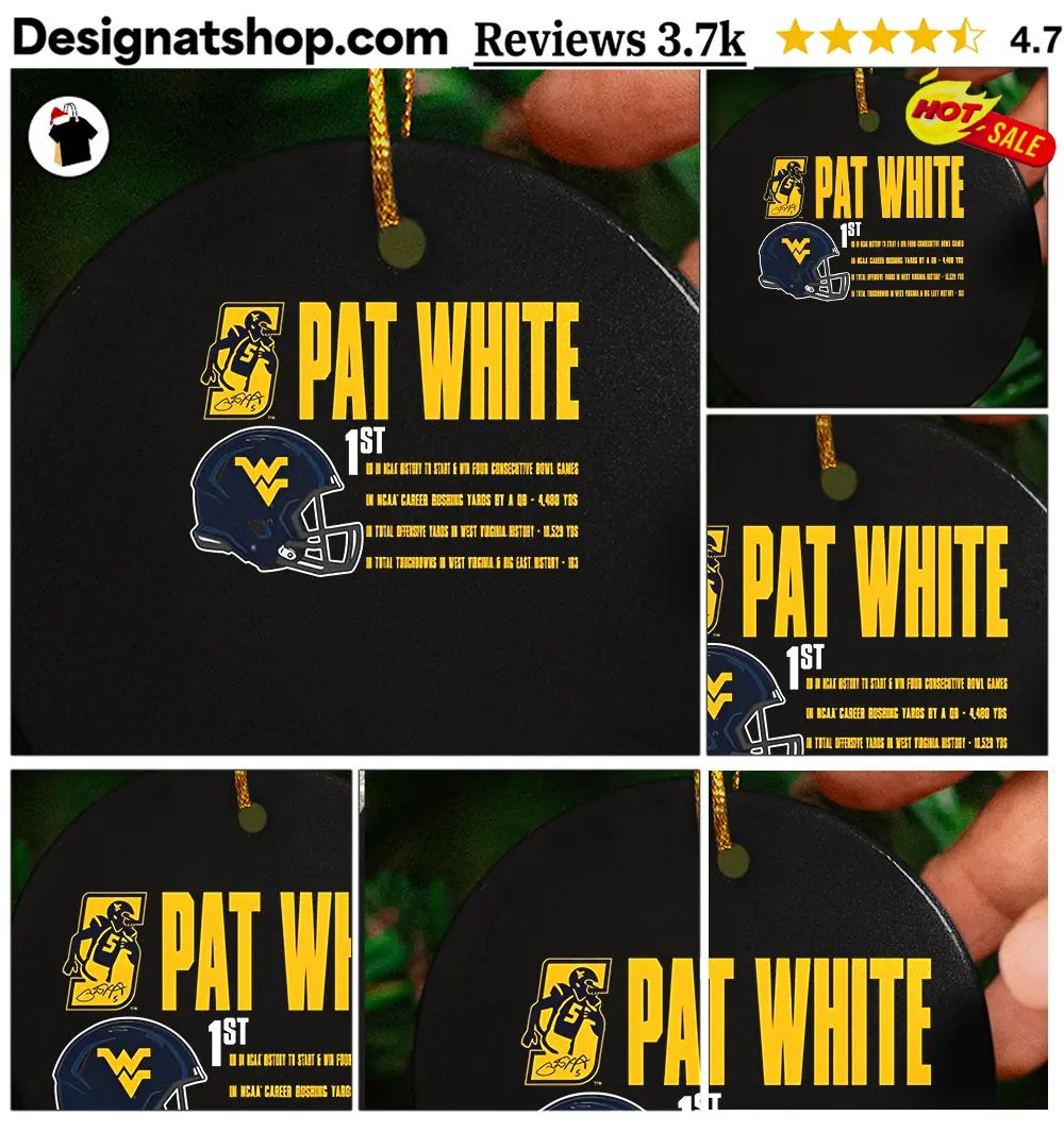 Pat White 84 West Virginia Mountaineers Retirement By The Numbers shirt
