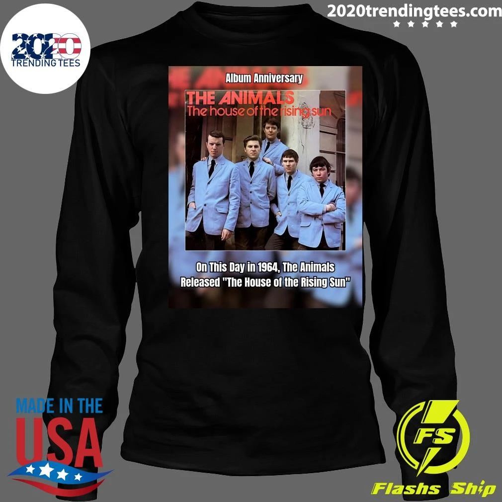 The Animals The House Of The Rising Sun On This Day In 1964, The Animals Released The House Of The Rising Sun Shirt