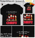 Peanuts Characters Kansas City Football Fans It’s The Most Wonderful Time Shirt