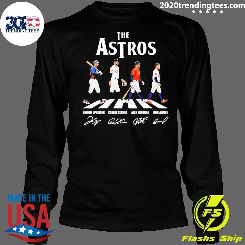The Houston Astros Abbey Road Signature Shirt