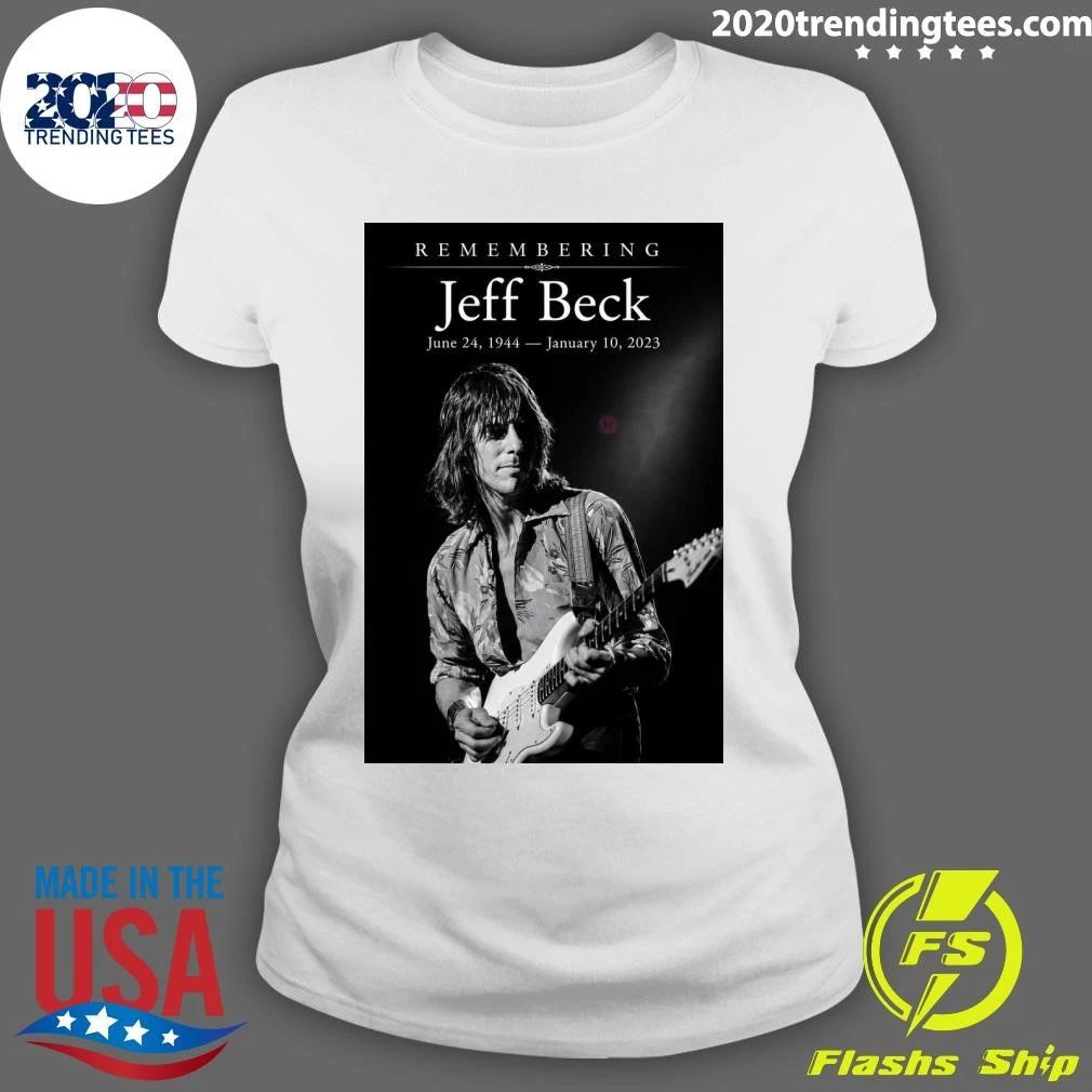 Remembering Jeff Beck June 24, 1944 — January 10, 2023 Shirt