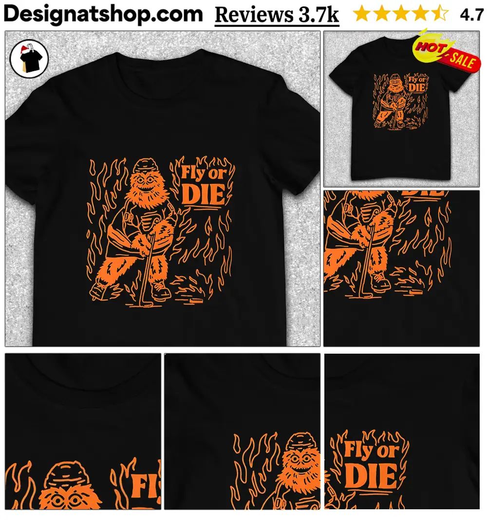 Flyers Gritty Fly or Die shirt