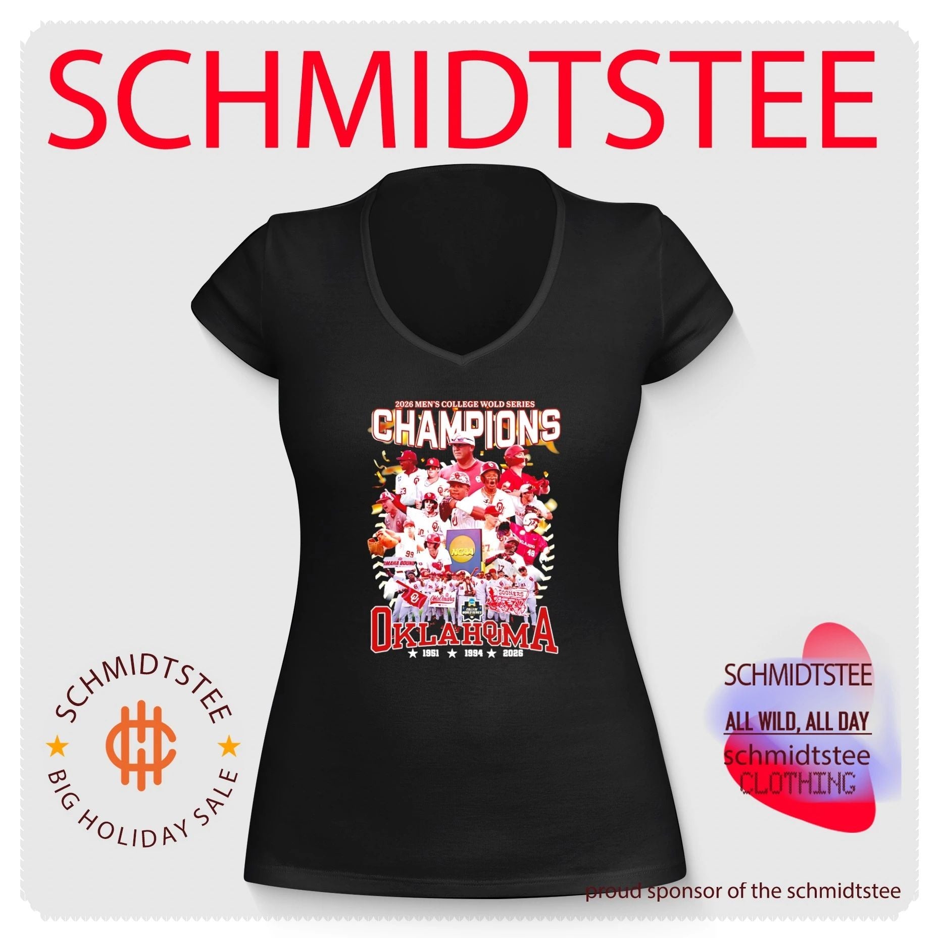 Oklahoma Sooners 2026 National Champions shirt