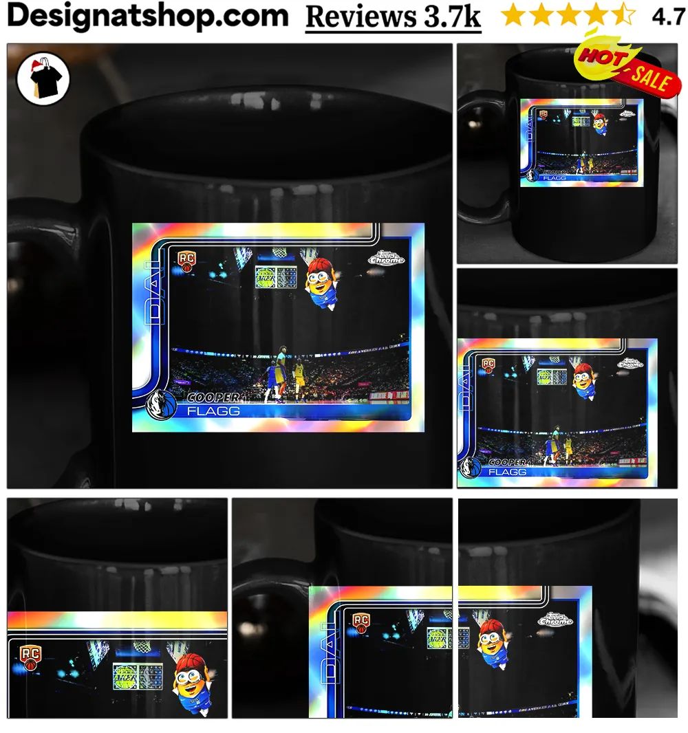 Minions NBA 2025-26 Cooper Flagg basketball card shirt
