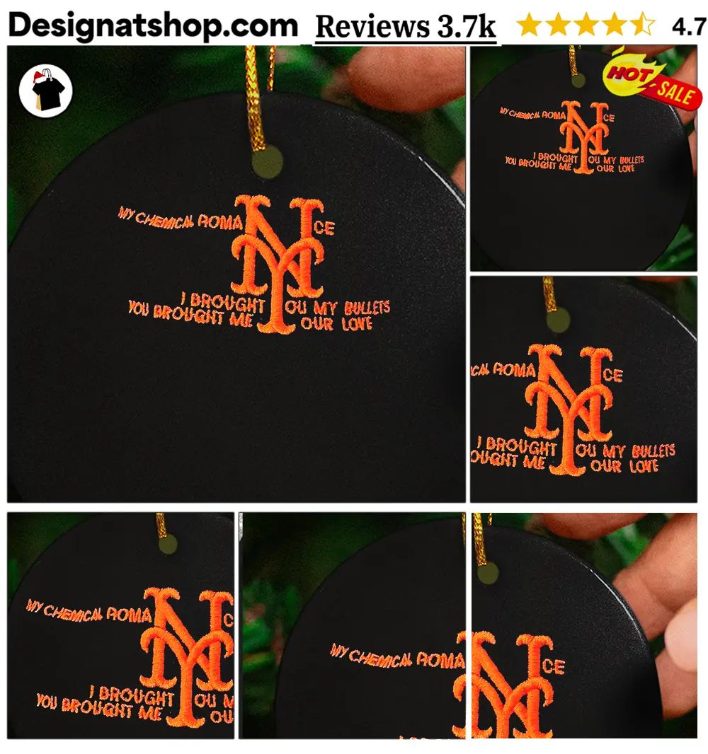 New York Mets My chemical romance I brought out my bullets shirt