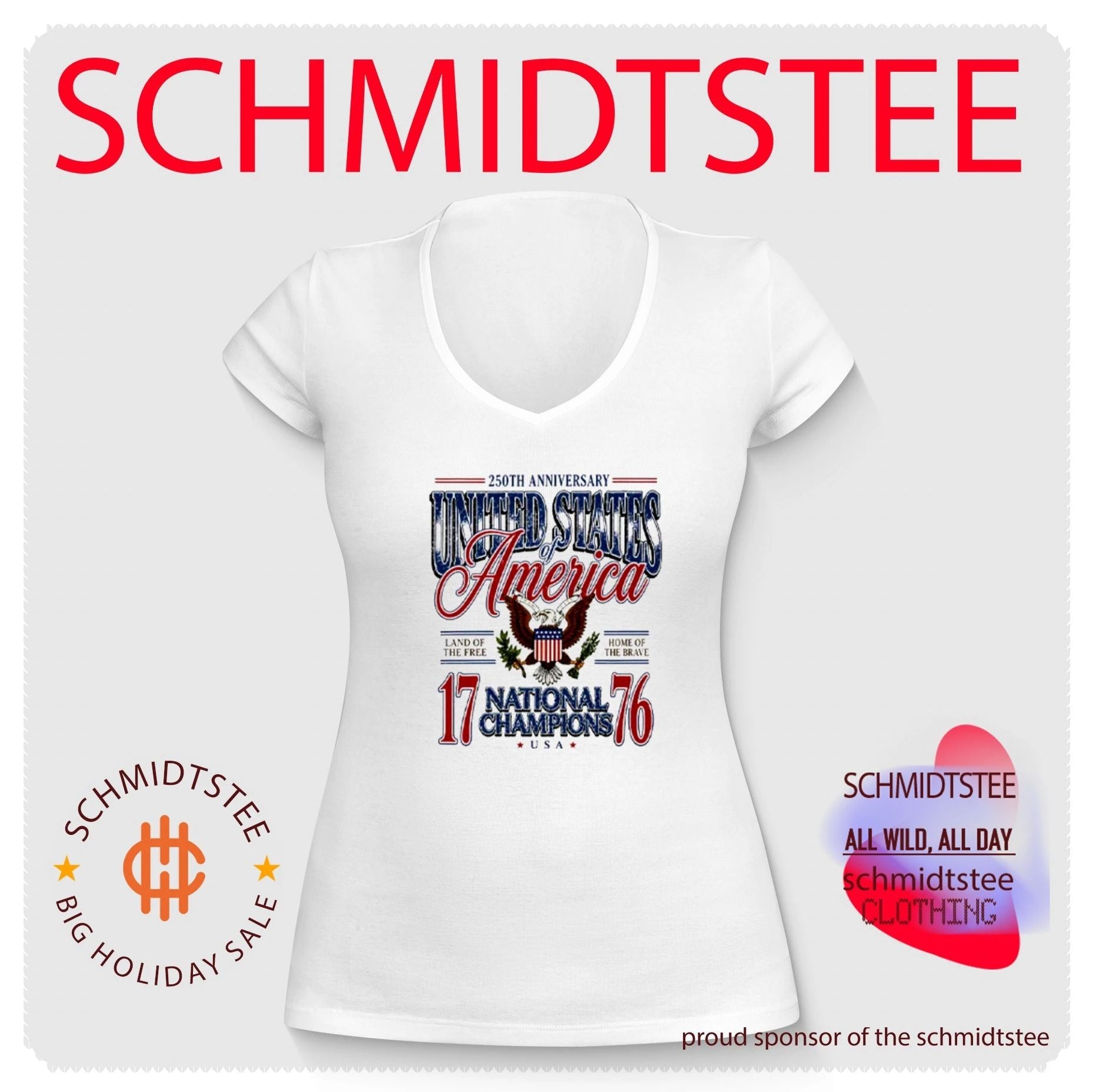 America 250th Anniversary United States Of America 1776 National Champions Patriotic Eagle 4th Of July shirt