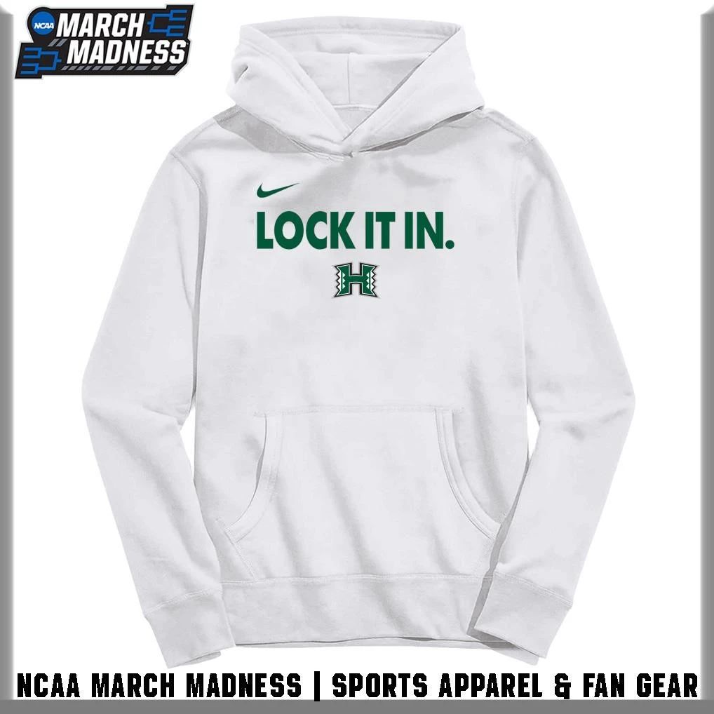 Hawaii Rainbow Warriors Men’s Baseball Lock It In 2026 T-Shirt
