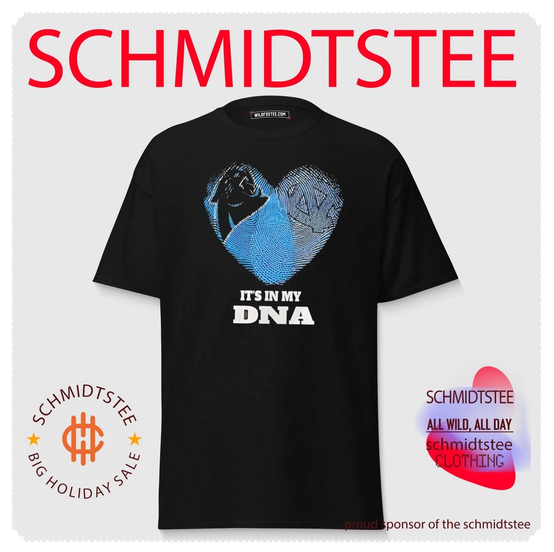 Caroline Panthers and North Carolina Tar Heels it’s in my DNA shirt