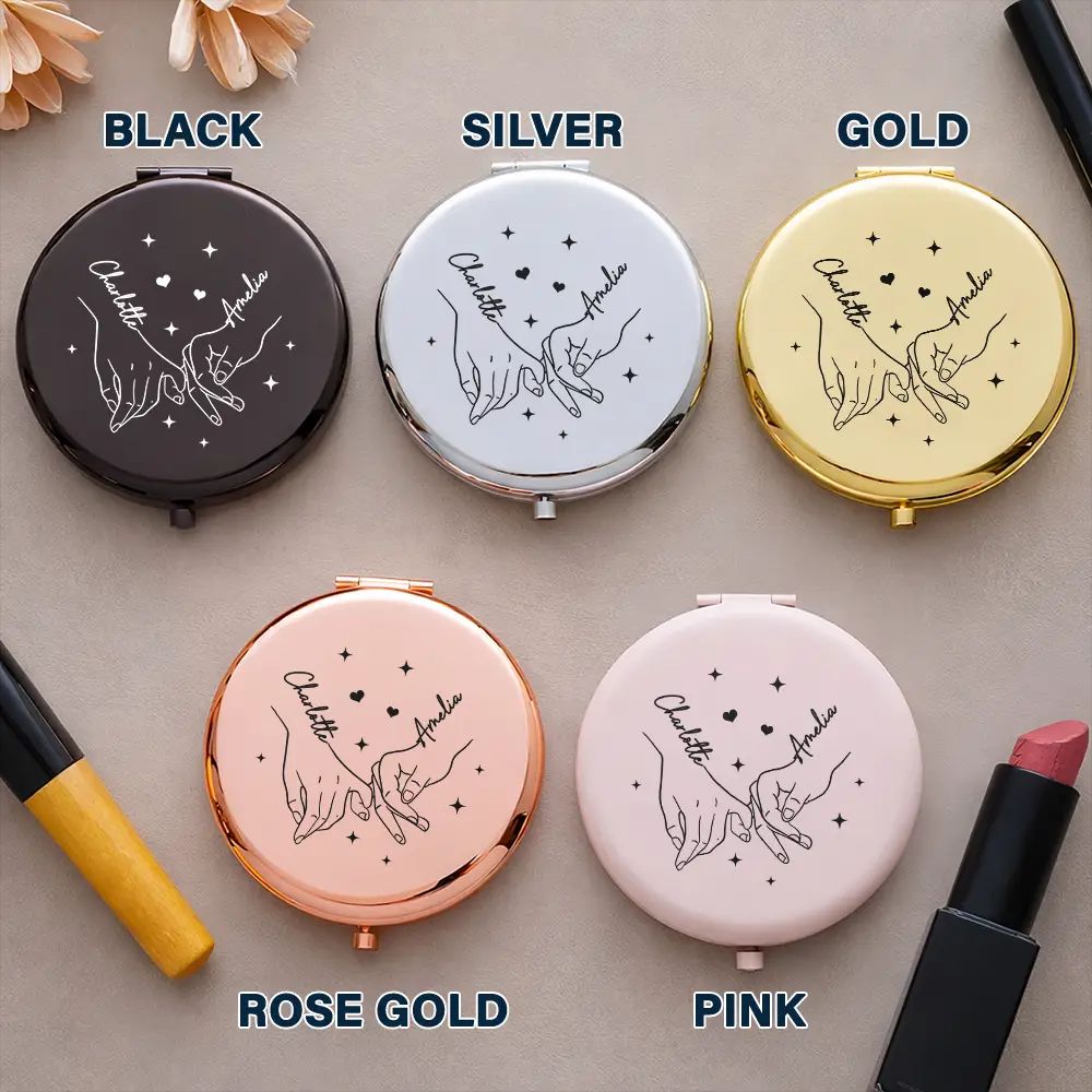 To My Daughter Hope You See What I See - Personalized Compact Mirror