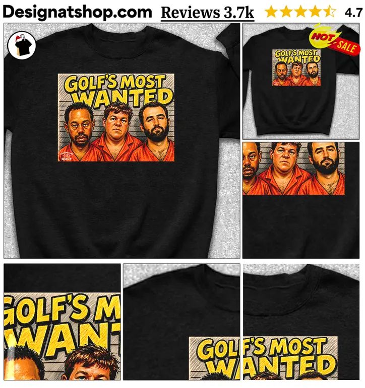 Golf’s Most Wanted Mugshot Trio Graphic shirt