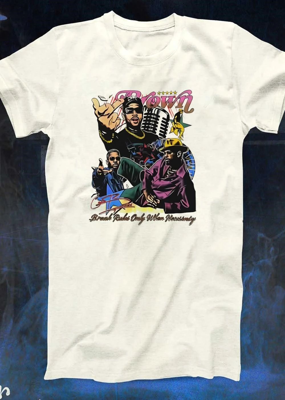 Brown Break Rules Only When Necessary Chris Brown T-Shirt