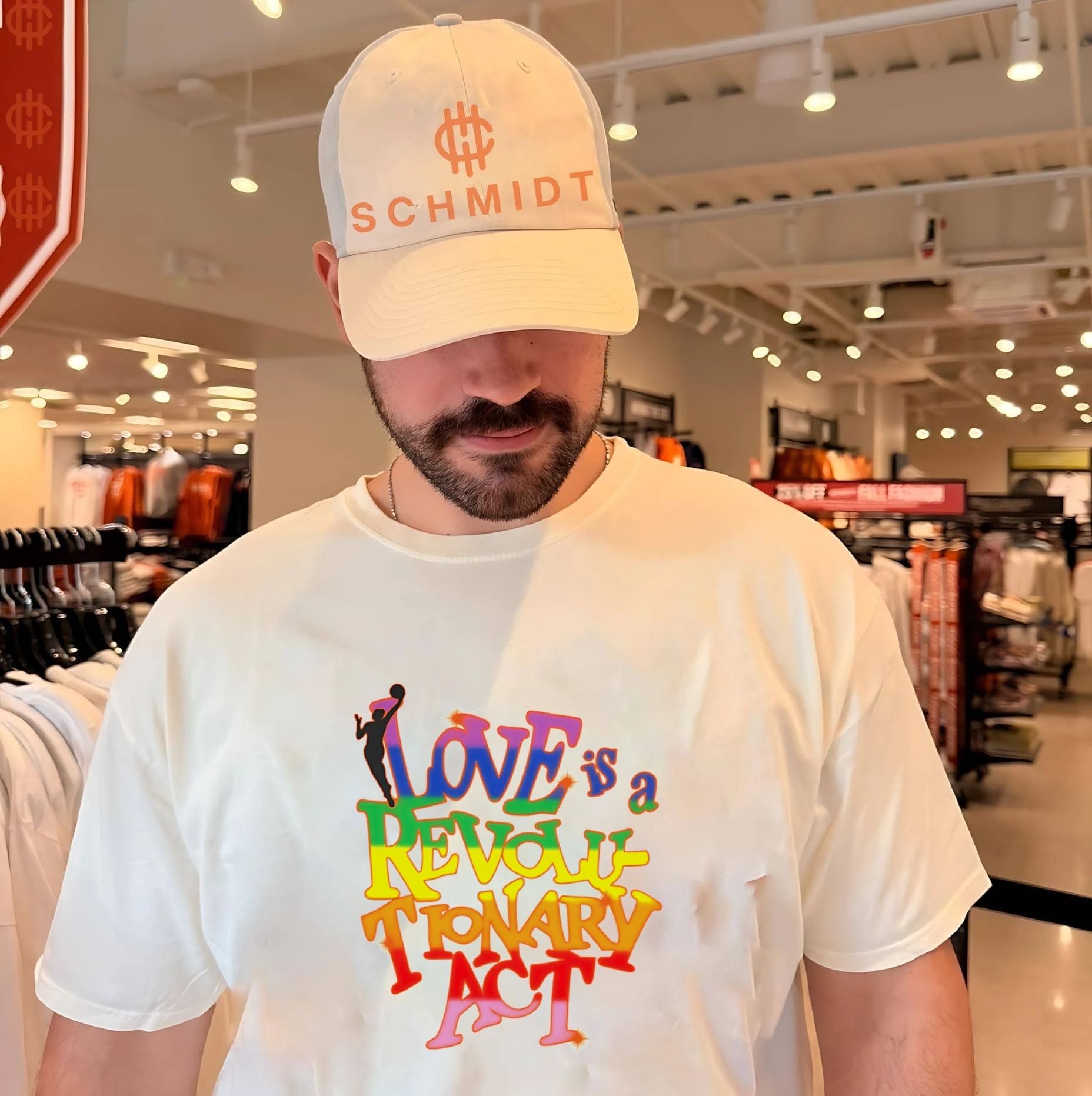Playa Society Love Is a Revolutionary Act WNBA shirt