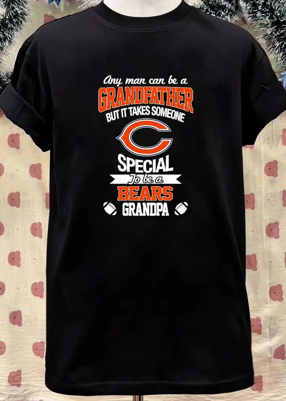 Any Man Can Be a Grandfather but It Takes Someone Special to Be a Bears Grandpa shirt