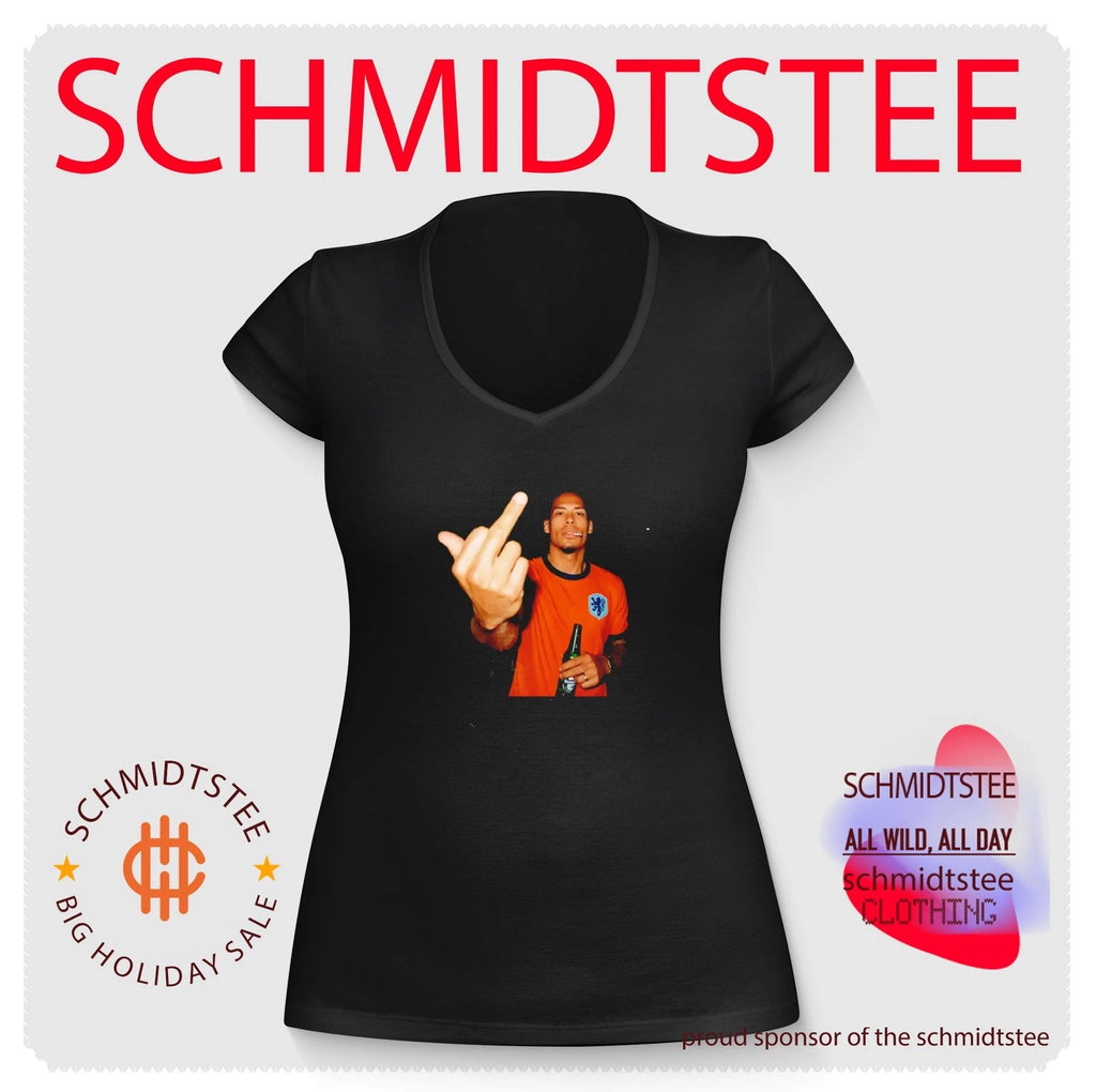 Virgil van Dijk Netherlands National Team Middle Finger middle finger shirt