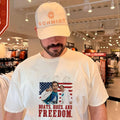 Boats Hoes and Freesom 4th of July shirt