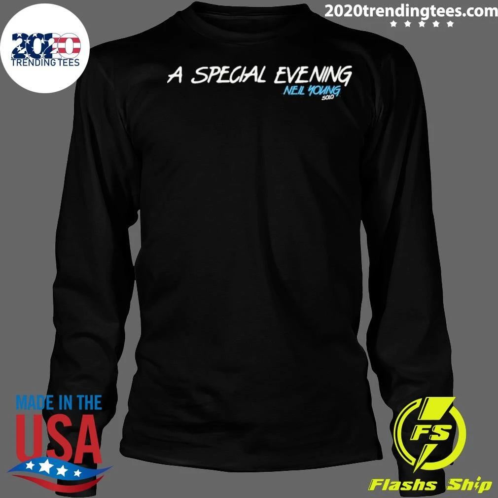 Neil Young Solo Trans A Special Evening Shirt