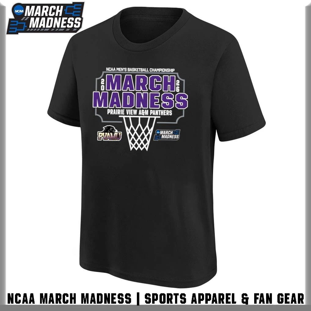 Prairie View A&M Panthers 2026 NCAA Men’s Basketball Tournament March Madness T-Shirt