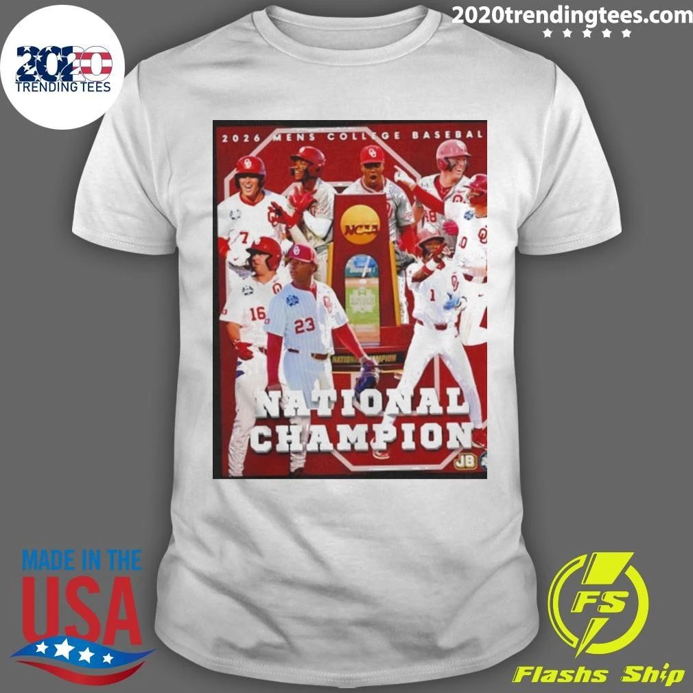 Oklahoma Sooners Mcws National Champions Poster 2026 Shirt
