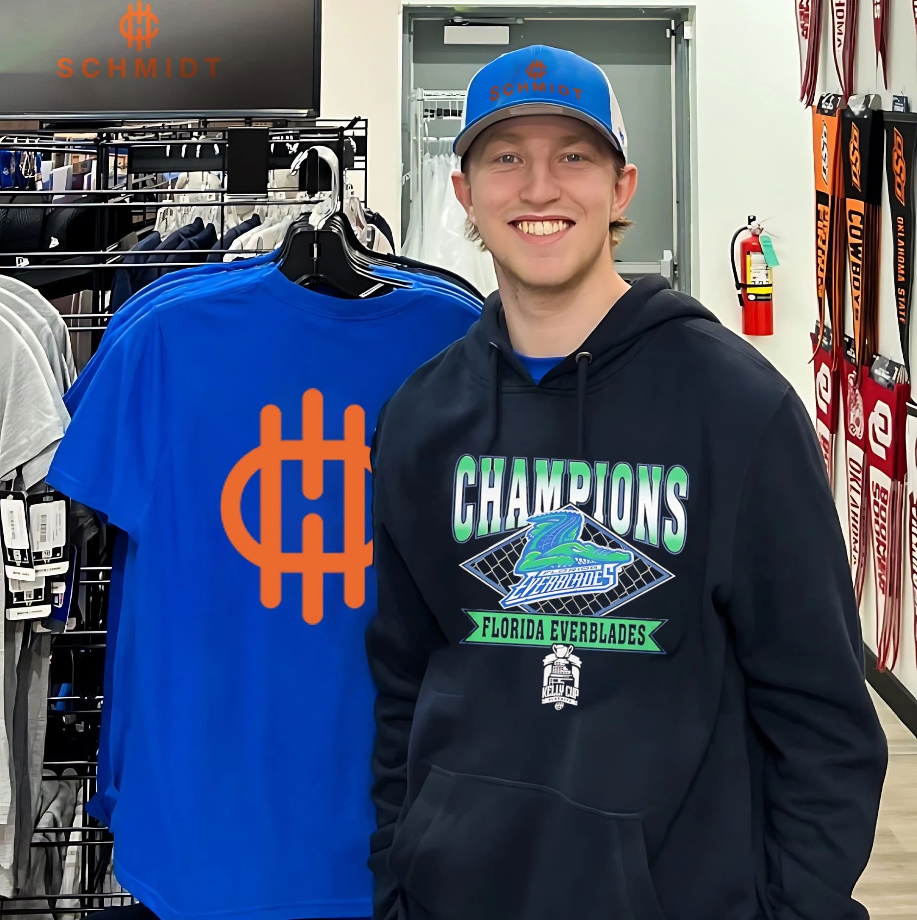 Florida Everblades 2026 Kelly Cup Champions logo shirt