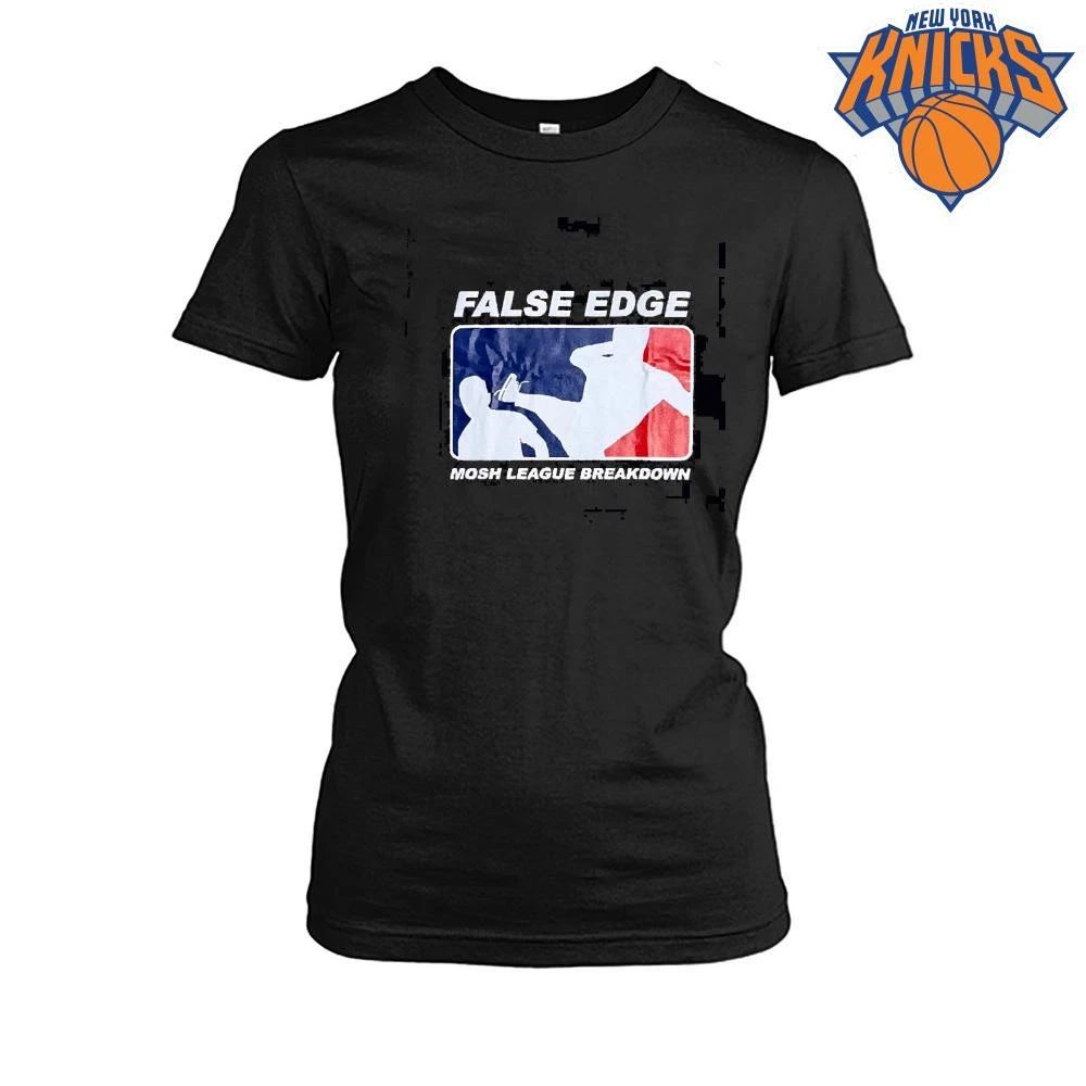 False Edge Mosh League Breakdown Hardcore Punk Parody Shirt