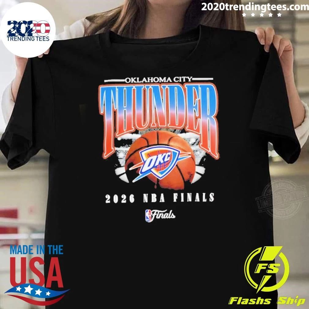 Oklahoma City Thunder 2026 NBA Finals Bold s Shirt