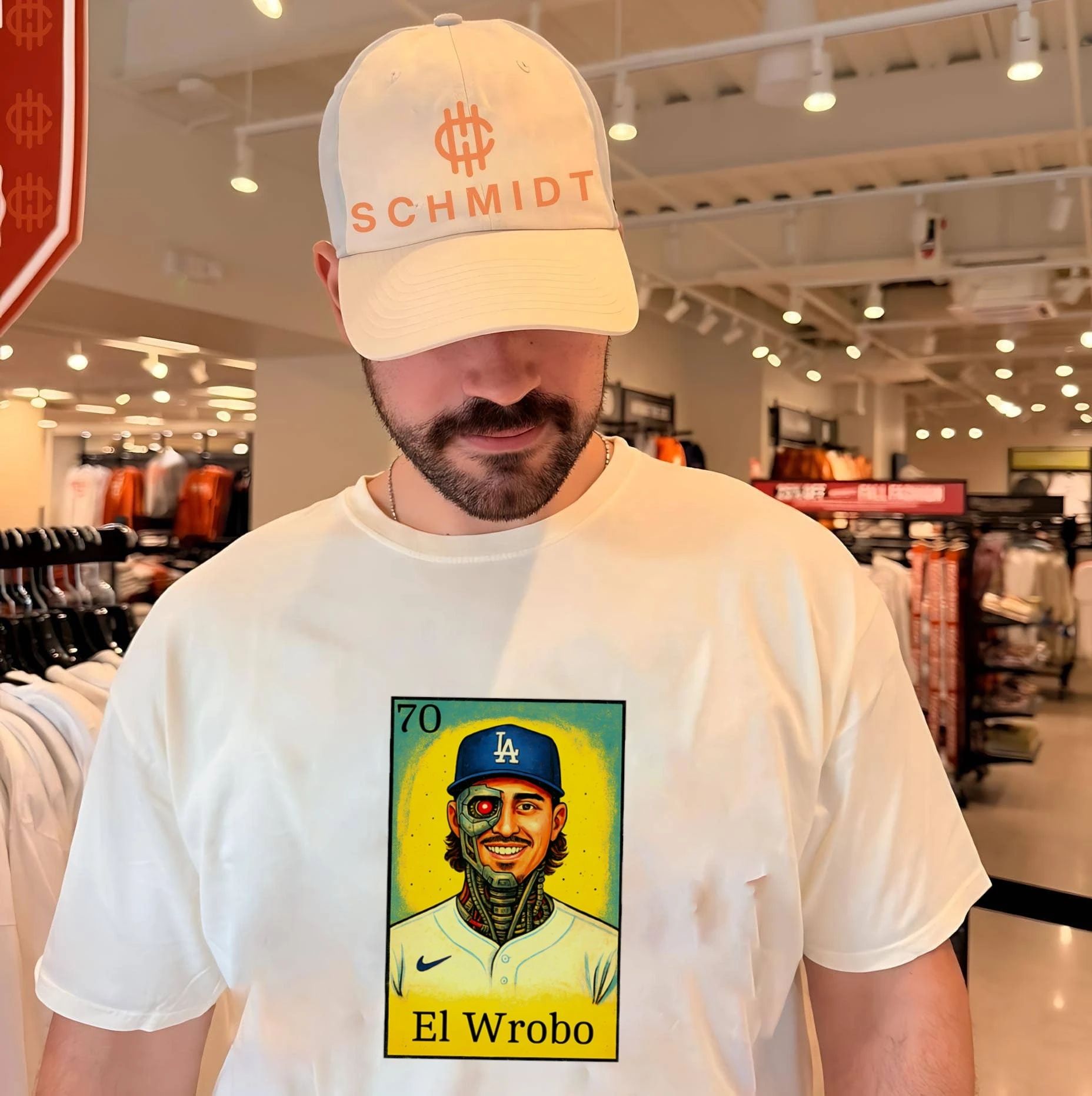 El Wrobo Evan Phillips Los Angeles Dodgers shirt