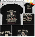 Cow Iowa State Fair honoring our past inspiring our future fair spirit shirt