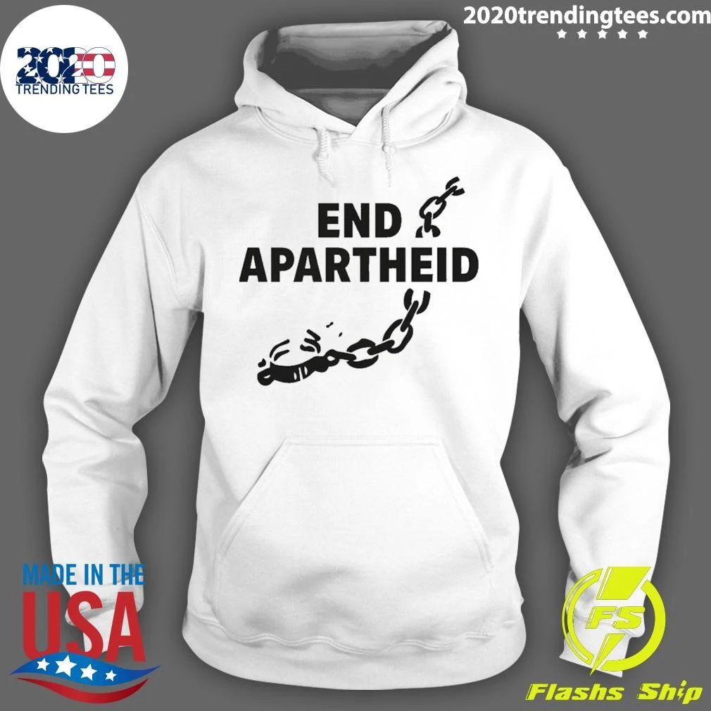 End Apartheid No Place for Hate Justice Statement 2026 shirt