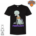 Creepy Squidward February Birthday MeatCanyon Style Distorted Cartoon Character Shirt