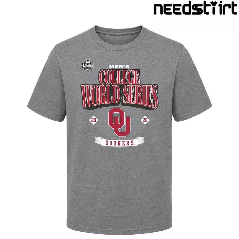 Oklahoma Sooners Men’s College World Series 2026 T-Shirt