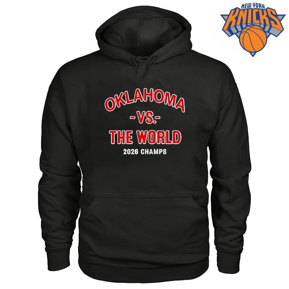 Oklahoma Sooners Baseball Oklahoma Vs The World 2026 Champions Shirt