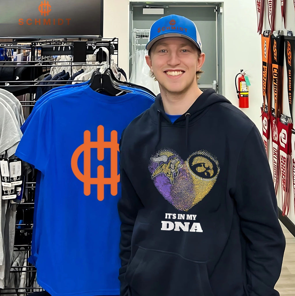 Minnesota Vikings and Iowa Hawkeyes it’s in my DNA vintage shirt