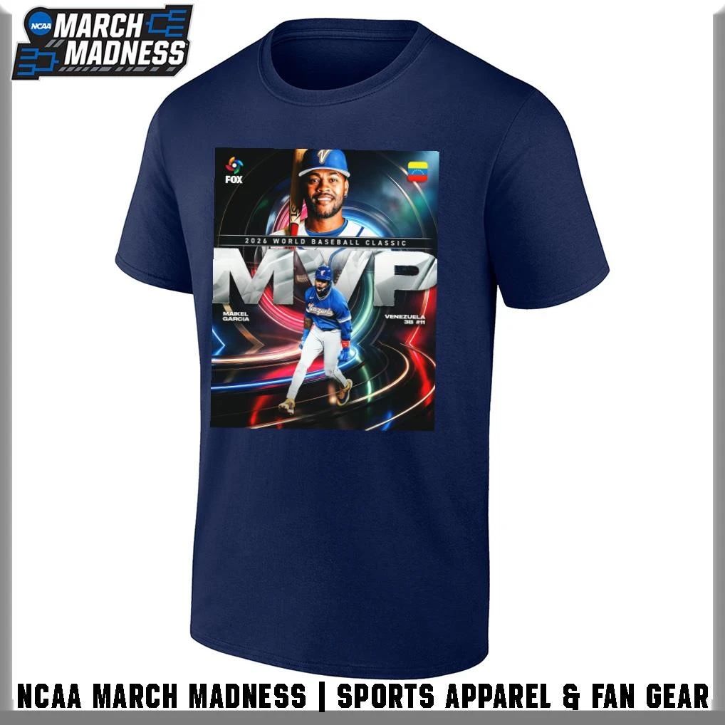 Maikel Garcia 2026 World Baseball Classic MVP T-Shirt