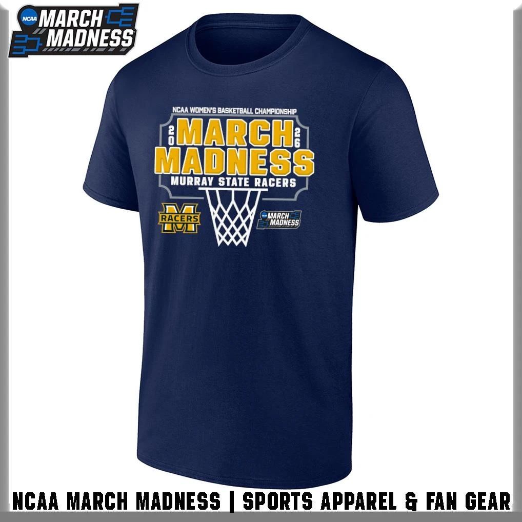 Murray State Racers 2026 NCAA Women’s Basketball Tournament March Madness T-Shirt