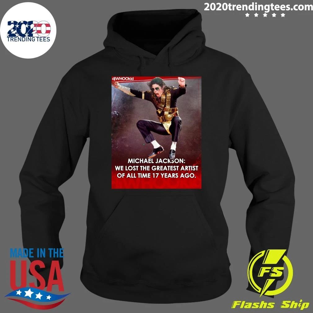 Michael Jackson We Lost The Greatest Artist Of All Time 17 Years Ago Shirt