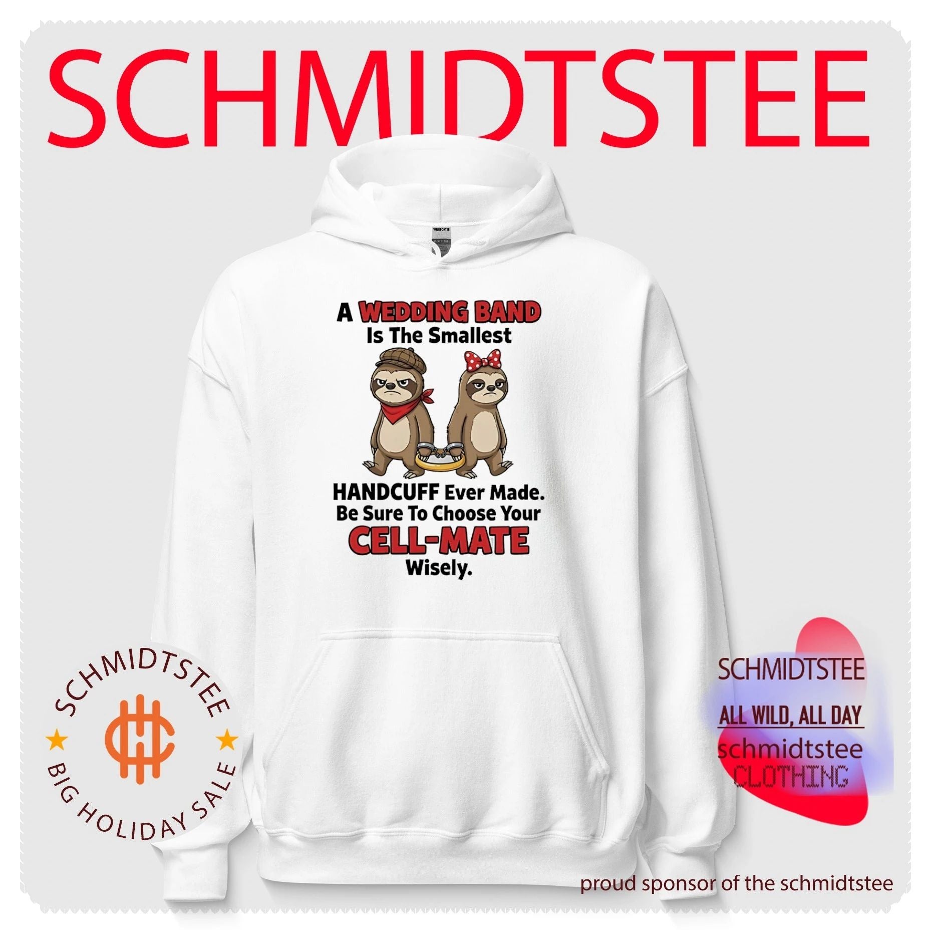 A wedding band is the smallest handcuff ever made be sure to choose your cell-mate wisely shirt