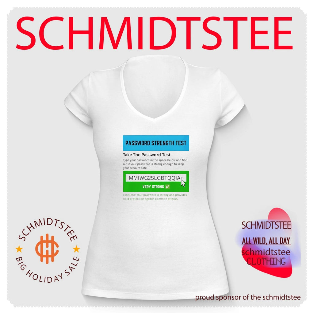 Password Strength Test Very Strong cybersecurity shirt