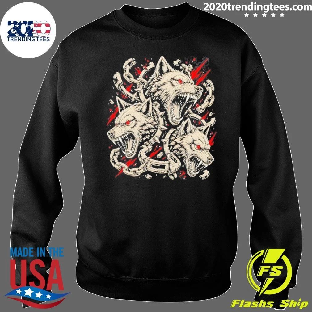 Three-headed Wolf Cerberus Mythology Shirt