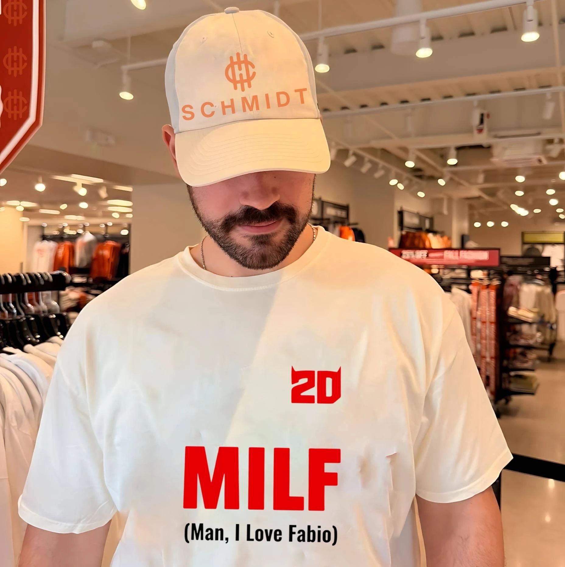 20 MILF Man I Love Fabio Shirt
